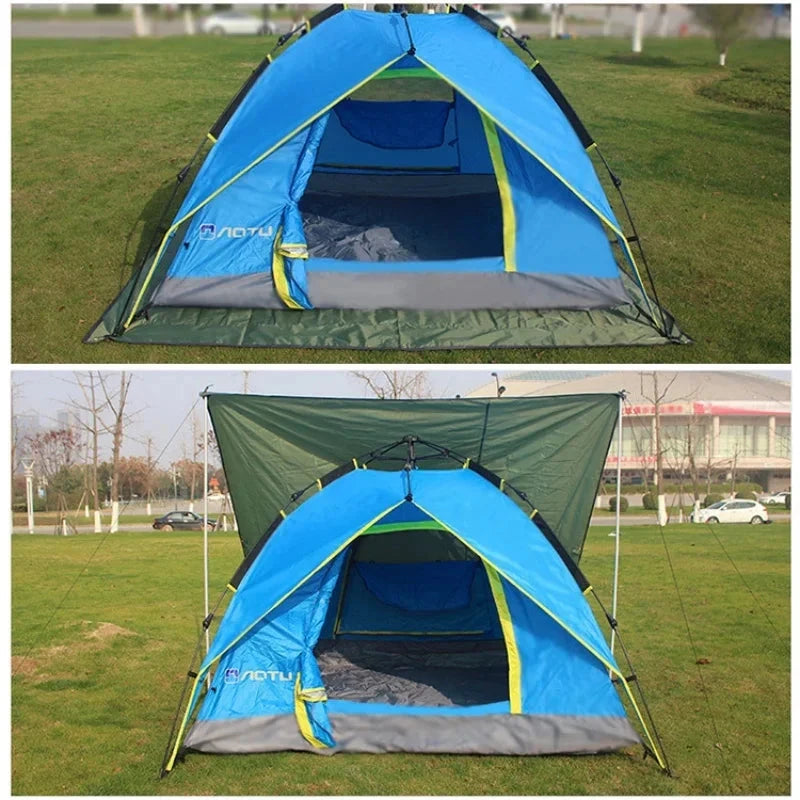 Camping Tent Floor Mat | Waterproof Sun Shelter & Stormproof GlowCart