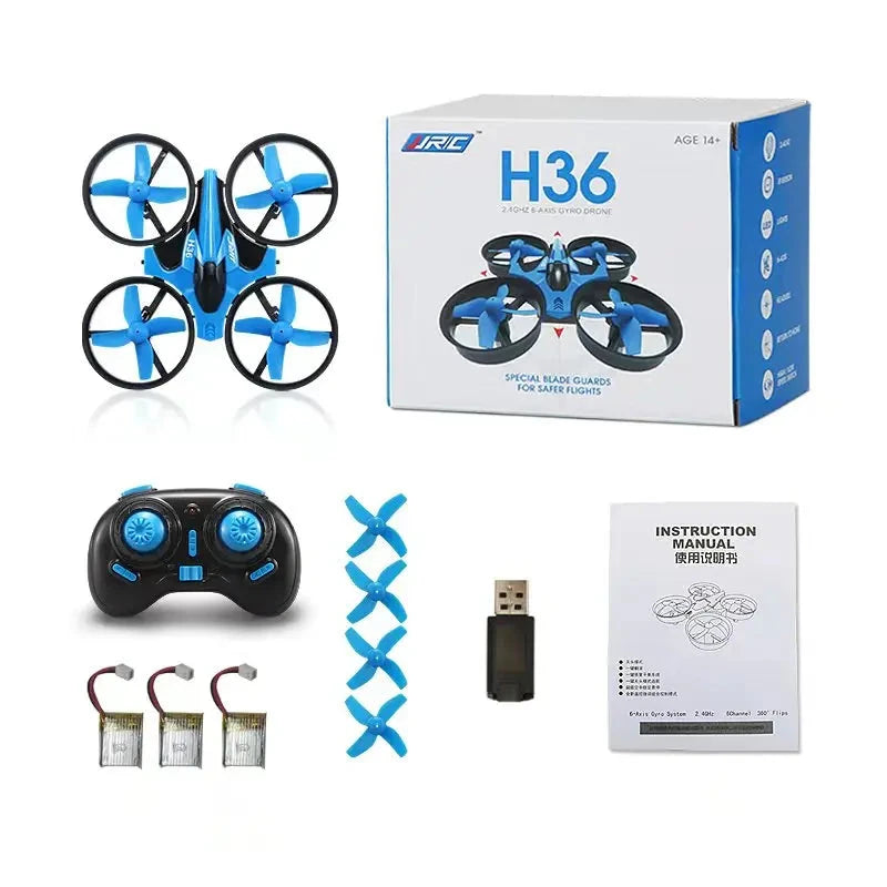 JJRC H36 Mini Rc Drone 4ch 6-Axis Headless Mode Helicopter GlowCart