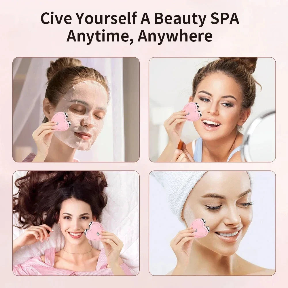 NEW Micro Current Beauty Device Mini Portable Face Lifting GlowCart