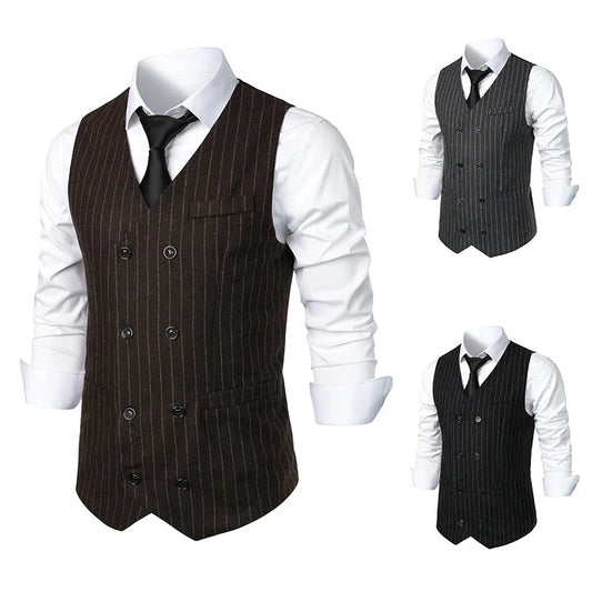 Men's medieval retro vest Slim models men's suit vest men's GlowCart
