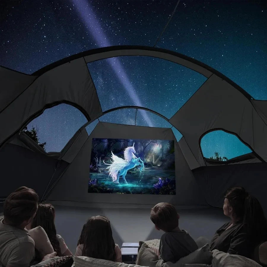 10 Person Portable Easy Set Up Family Camping Tent with GlowCart