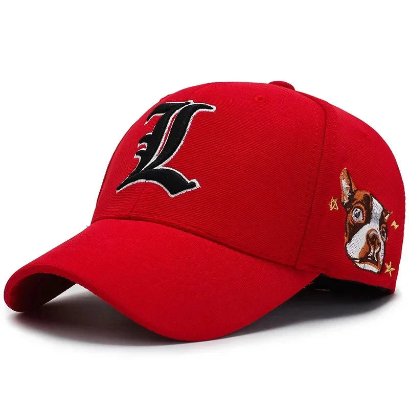 Embroidery Fitted Full Stretch Closed Letters Flexible Cap GlowCart