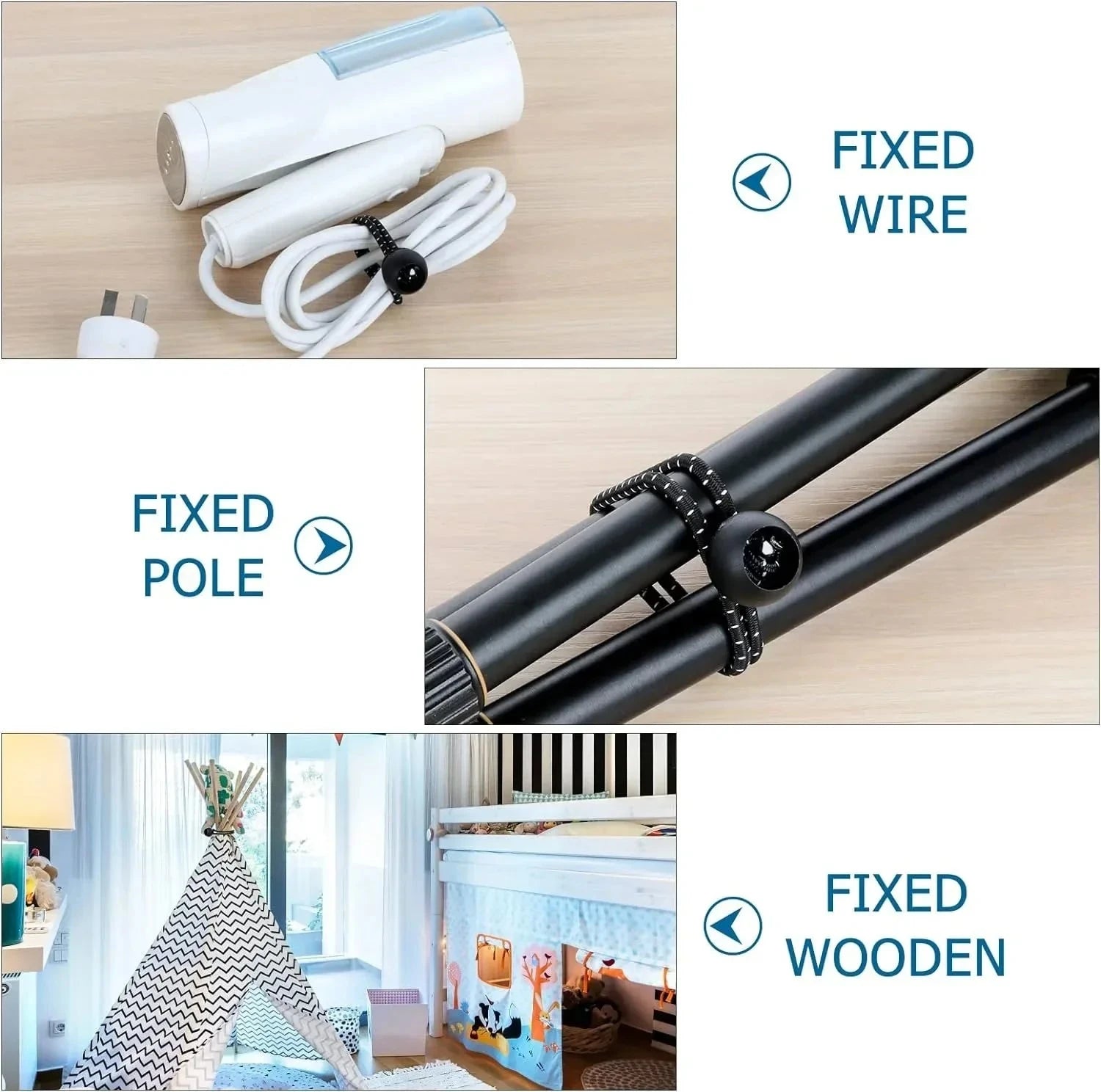 50pcs 6" Elastic Bungee Cord with Plastic Ball - Durable GlowCart