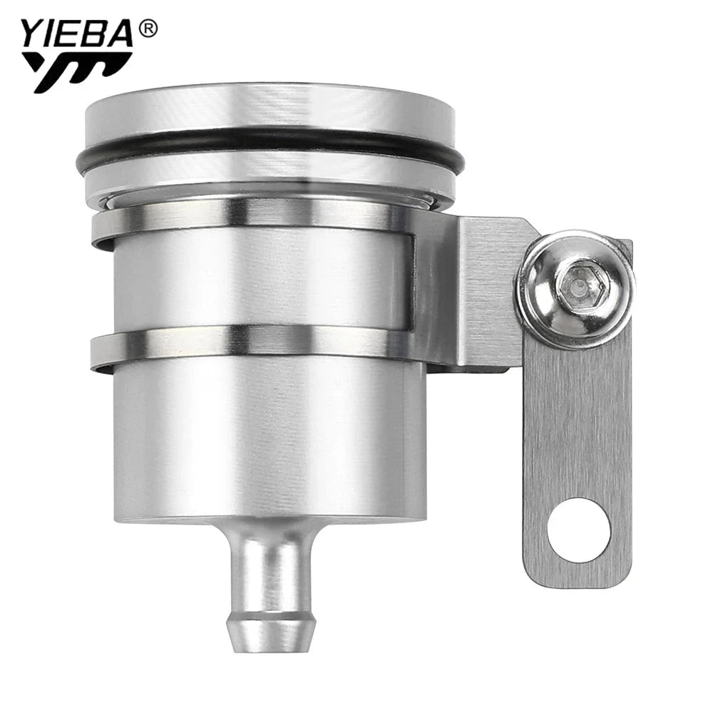 Universal Motorcycle Aluminum Alloy Brake Fluid Reservoir Rear Front Clutch Tank Oil Fluid Cup Motorcycle Refitting Accessories GlowCart