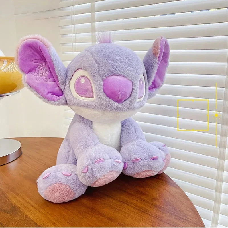 Disney Cartoon Purple Stitch Doll Star Baby Kawaii Plush Toy GlowCart