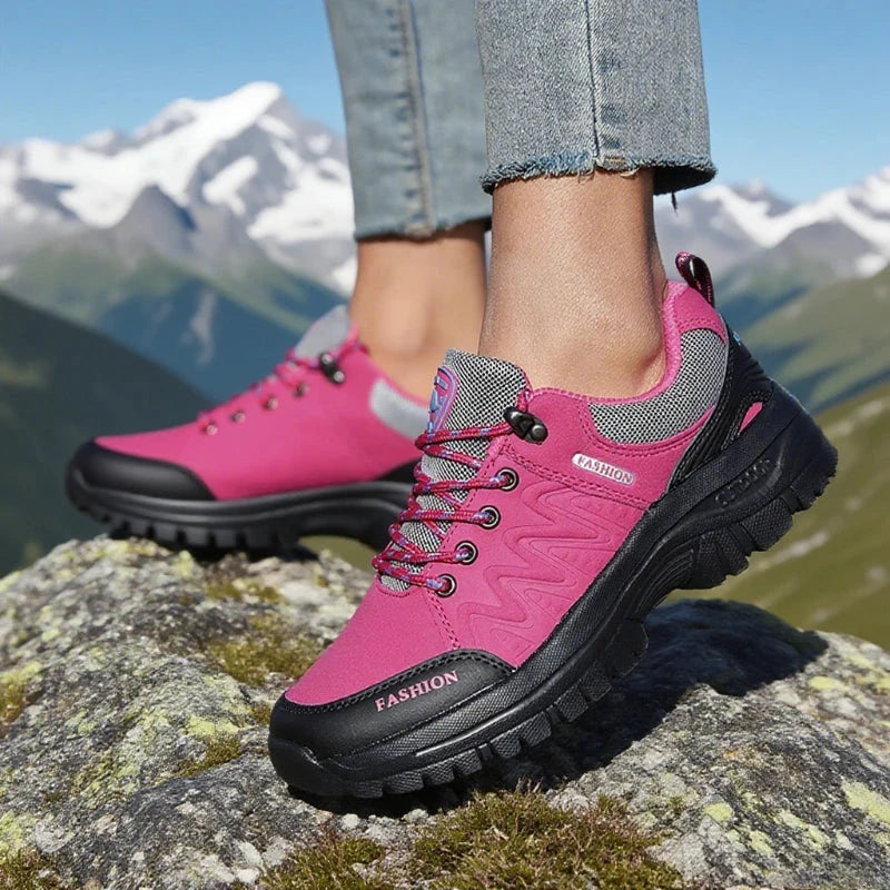 Women Hiking Shoes Outdoor Waterproof Sneakers Lightweight GlowCart