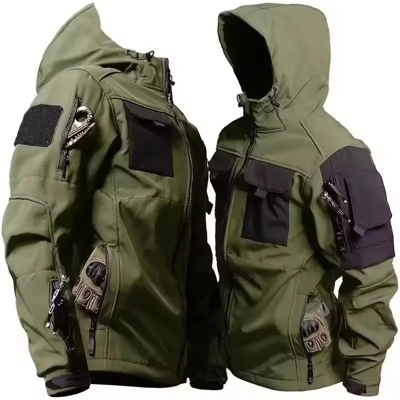 New Autumn WinterTactical Jackets Men Military Soft Shell GlowCart