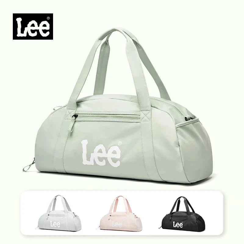 LEE Dry Pocket Sports Fitness Gym Bag for Women Men Large GlowCart