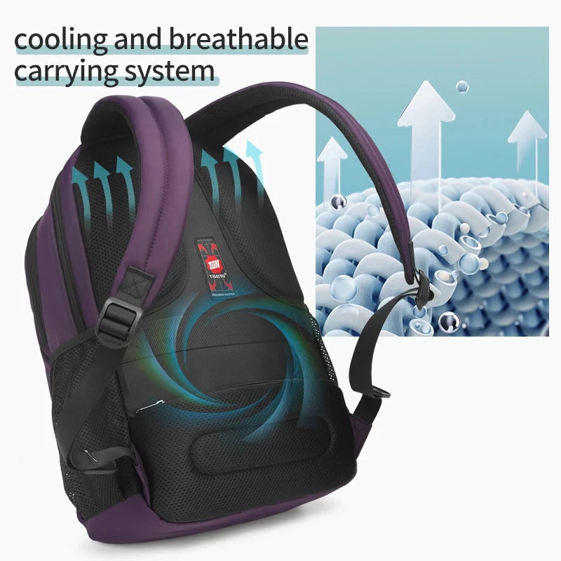 Tigernu Women Large Capacity Casual  Travel Backpacks GlowCart