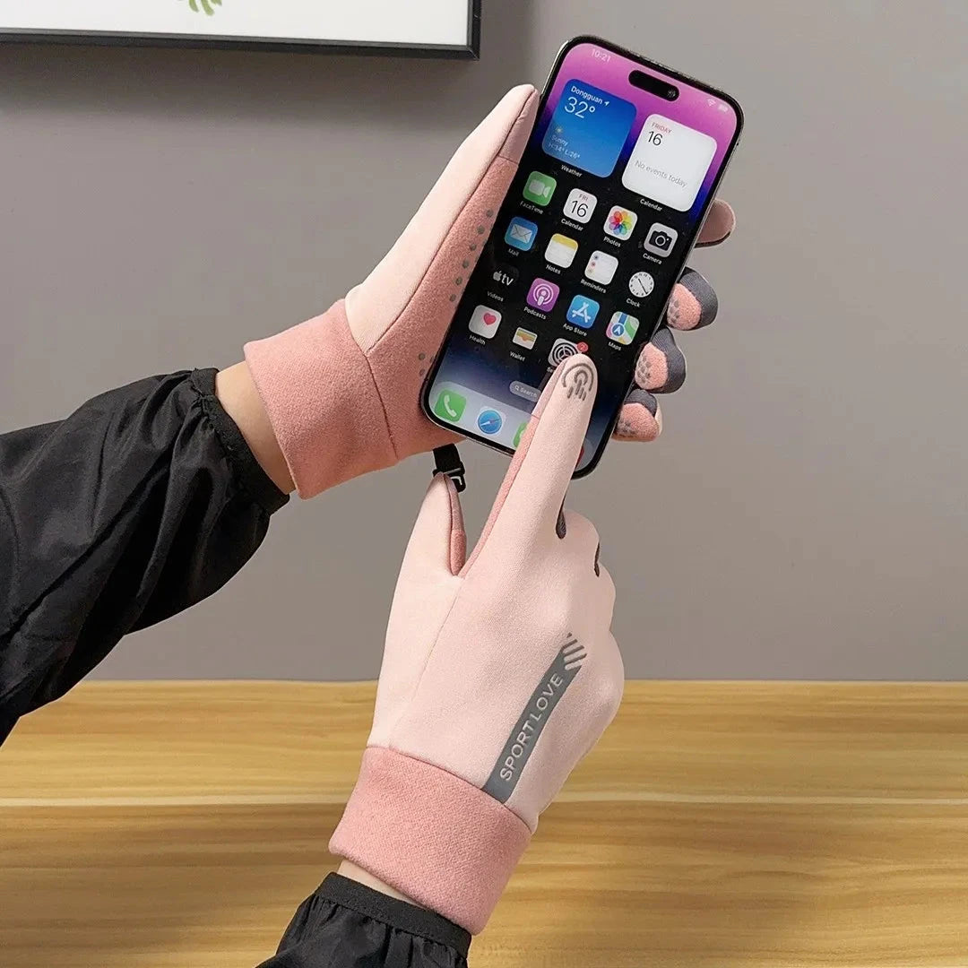 Winter sports warm gloves for men and women riding waterproof, windproof, cold-proof, anti-slip touch screen GlowCart