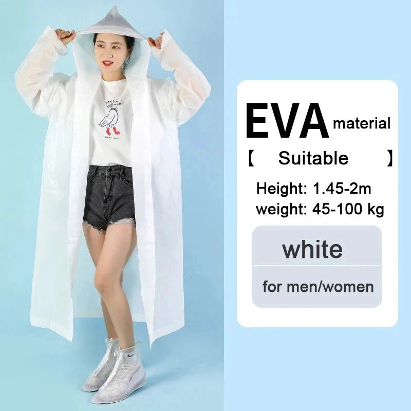 Raincoat  Thickened Waterproof Raincoat 1 pcs Tourism GlowCart