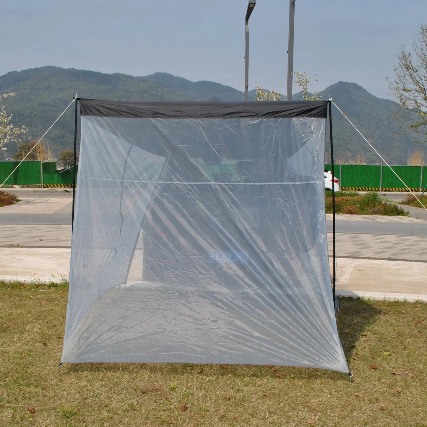 Car Tail Tent Breathable Ventilated Rear Tent Easy Setup for GlowCart