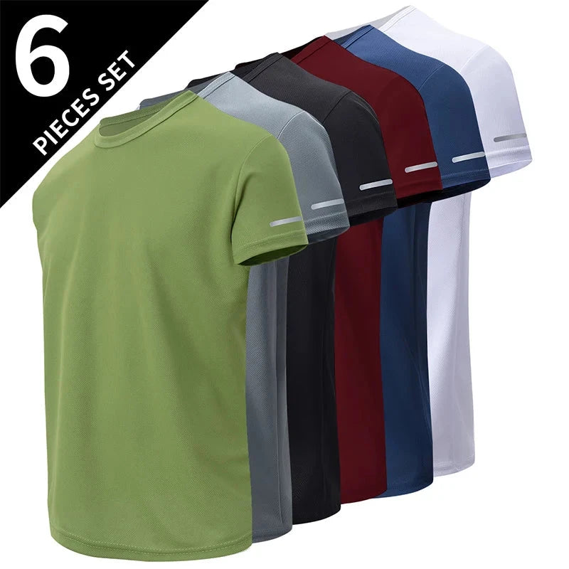 1/2/4Pcs Men's Summer Solid Color Mix And Match GlowCart