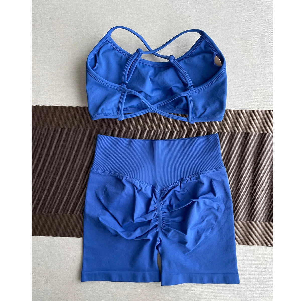 TKITK Shorts Pro Solid Seamless Half Pants Women Soft  Fitness Outfits Yoga Pants Gym Running Bike Wear GlowCart