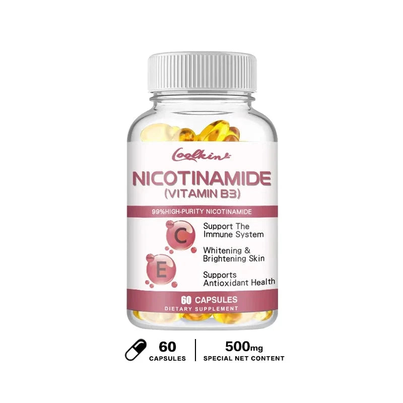 Niacinamide Whitening Capsules - Supports Skin Cell Health GlowCart