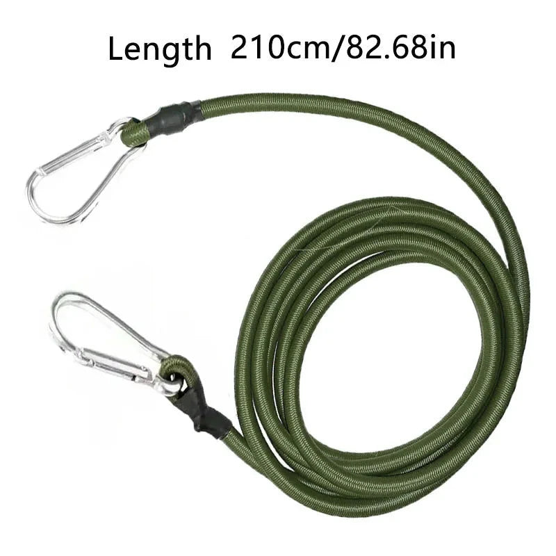 30-210cm Outdoor Elastic Tie Rope Tent Fixed Rope Bicycle GlowCart