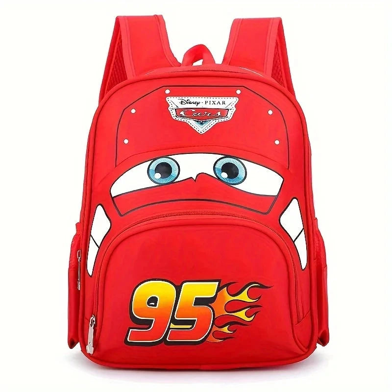 Disney 2025 New Kindergarten School Bag Cute Children's Backpack Cartoon Bag Cute Children's Backpack CartoonCar Backpack Casual GlowCart