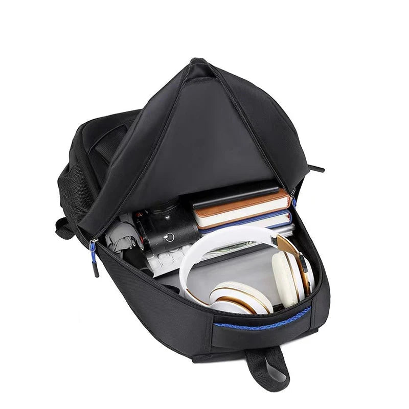 Men's and Women's Double-Shoulder Backpack - Solid Color - GlowCart