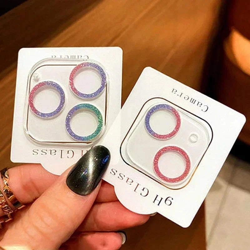 Bling Glitter Diamond Clear Camera Lens Protector Case for GlowCart