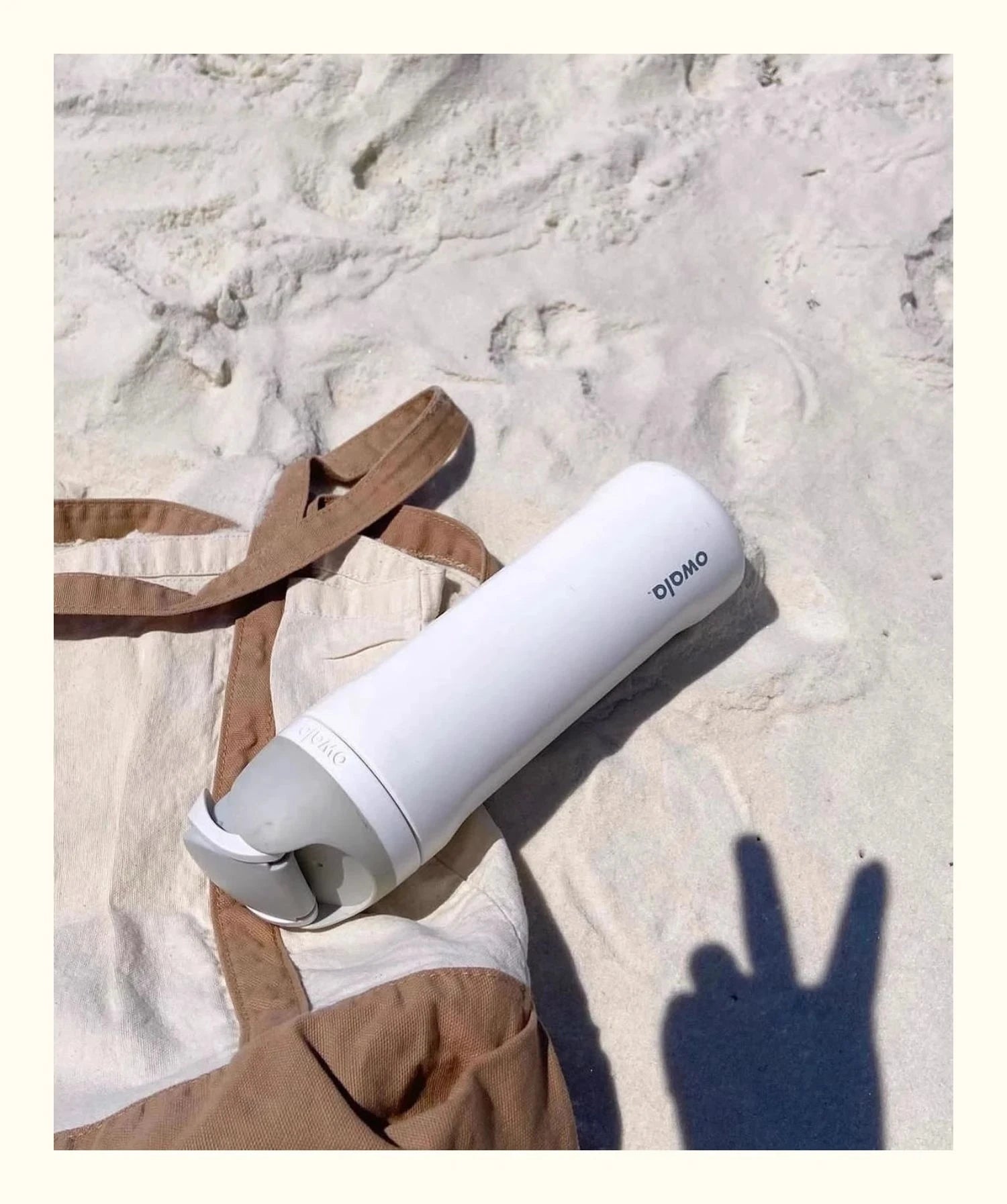 Owala Insulated Stainless Steel Water Bottle with Straw, GlowCart