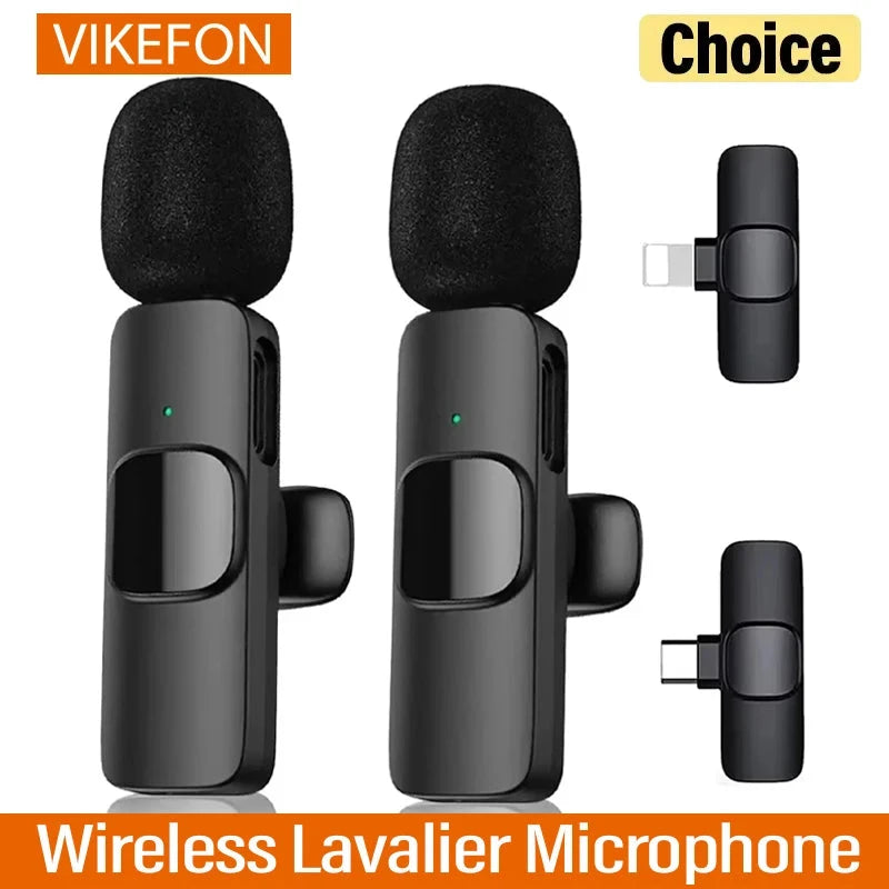 Microphone Wireless Lavalier Microphone for Live GlowCart