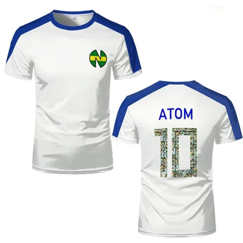 Sports T-shirts For Men Captain Tsubasa Anime Jersey Cosplay GlowCart