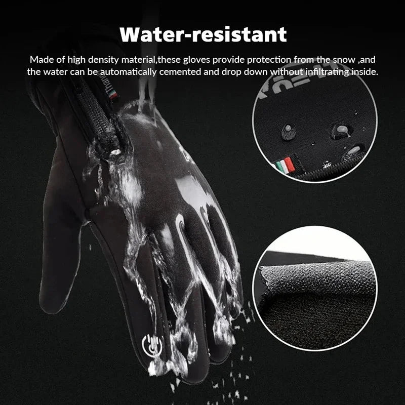 Winter Gloves Waterproof Thermal Touch Screen Thermal GlowCart