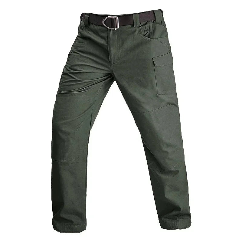 Men Tactical Pants Hiking Cargo Trousers Combat Pants GlowCart