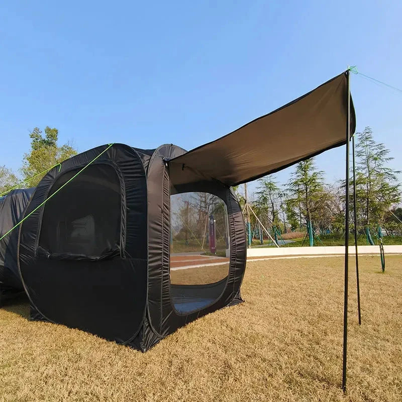 Pop-up SUV Car Camping Tent, 4-5 Person Family Outdoor Tent, GlowCart