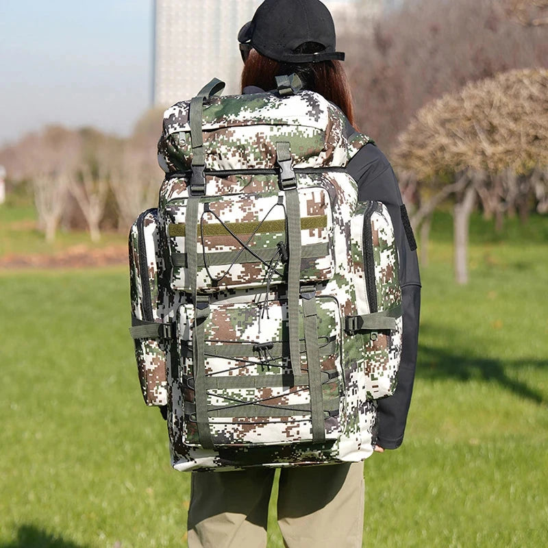 70L Tactical Climbing Backpack Large Capacity Sports GlowCart