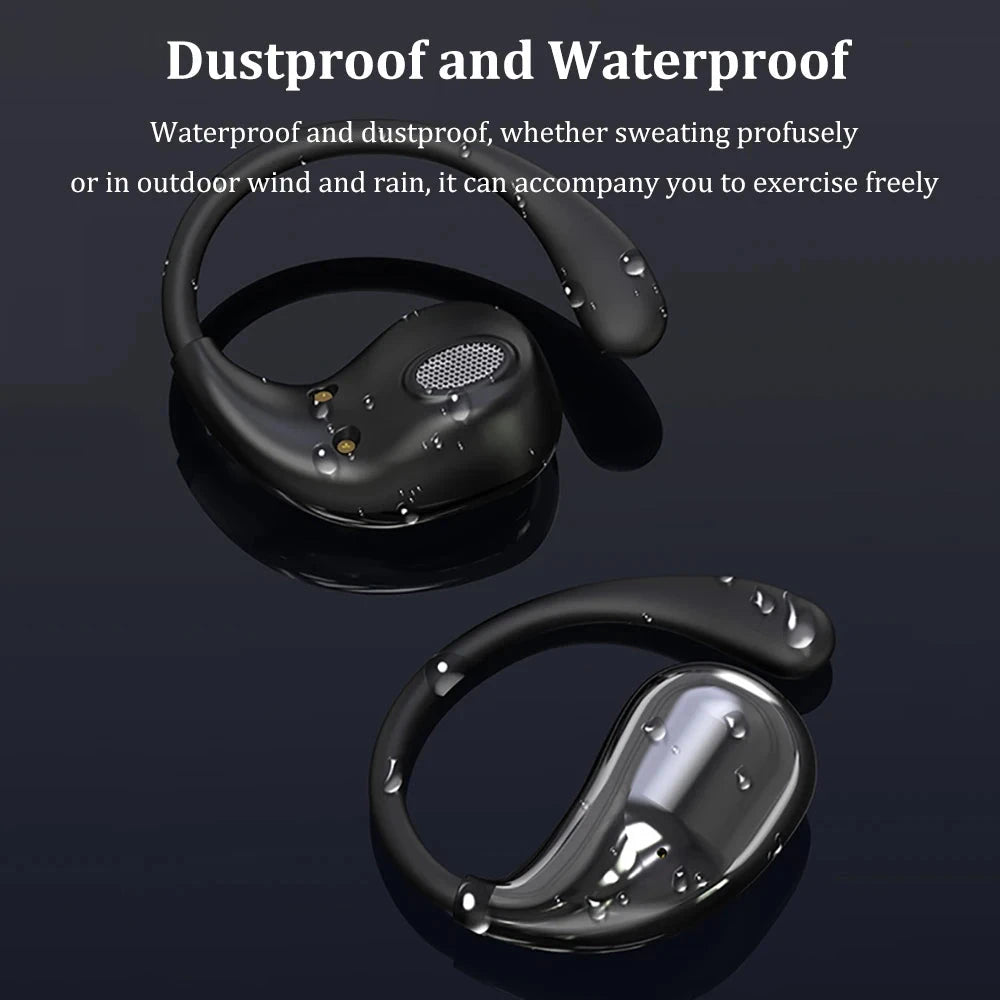 Bluetooth 5.4 Ear Hook Headphones TWS Wireless Earphones GlowCart