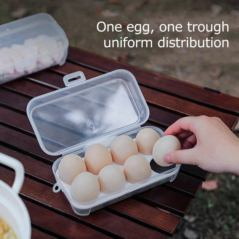 Portable Eggs Box Case Shockproof Egg Holder Kitchen GlowCart