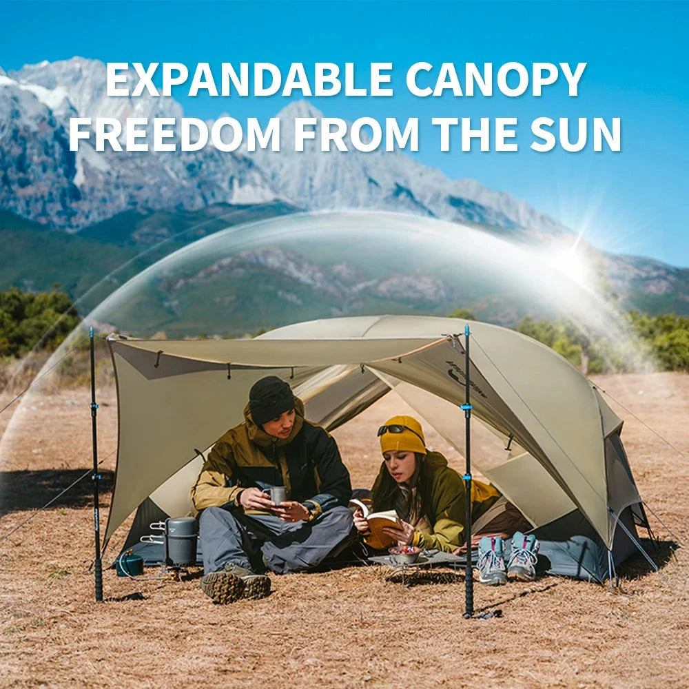 Naturehike Mongar UL 2 Tent 2 Person Backpacking Tent 20D GlowCart