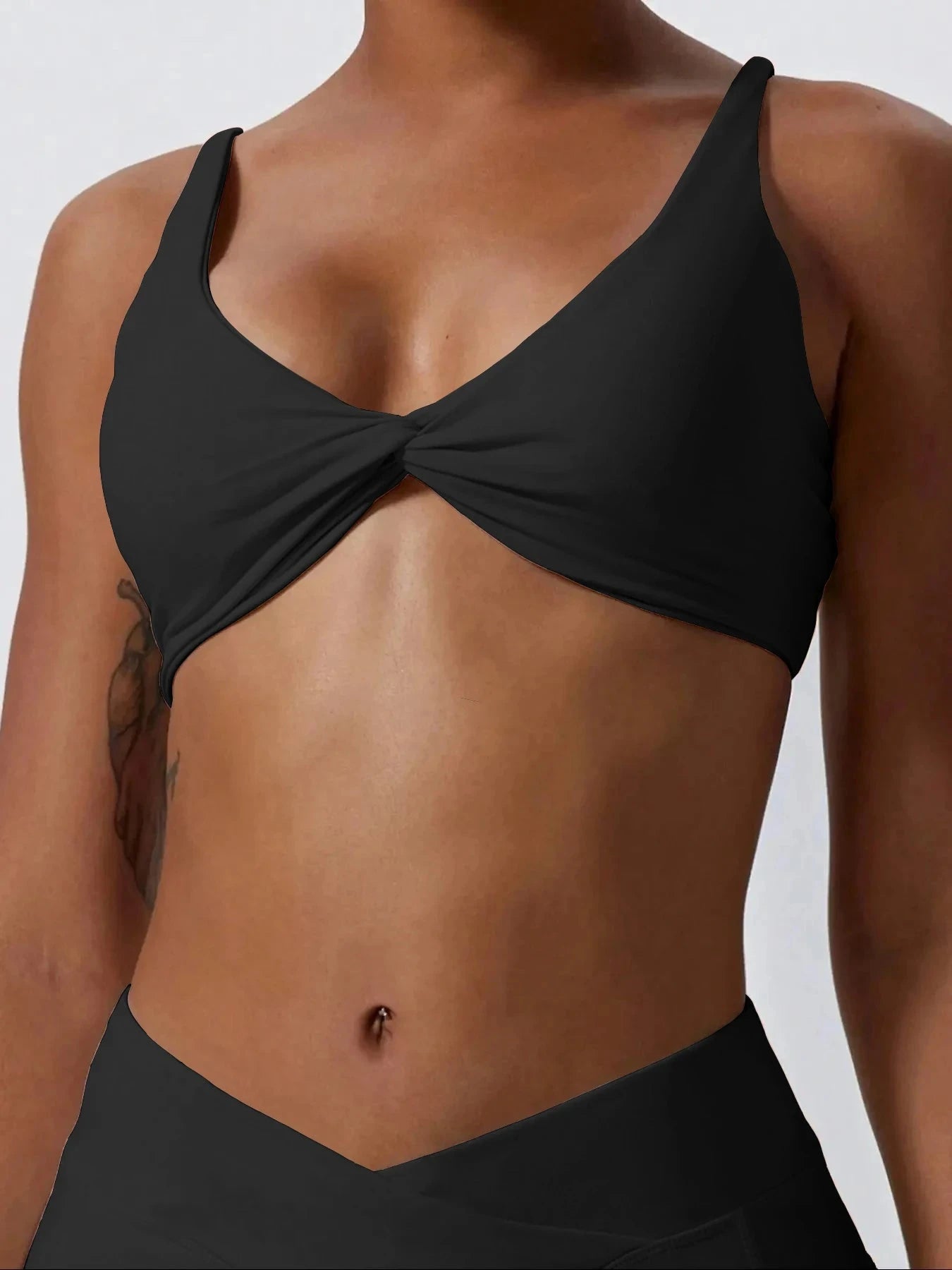 Sports Bra Shockproof Push Up Gym Top Women Quick-Dry Yoga Clothes Pleated Design Brassiere Workout Crop Top Female GlowCart