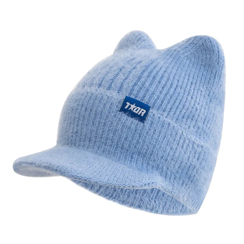 Hot Sale Women Candy Colors Winter Hat Fashion Faux Fur GlowCart