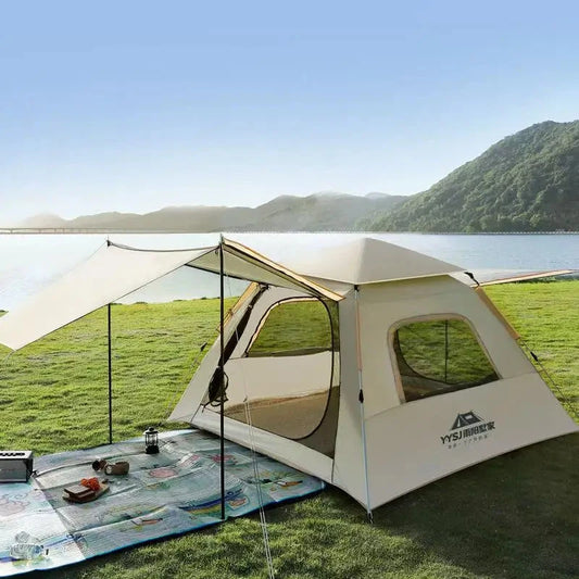 Outdoor Portable Tent With Easy Folding Thick Shading GlowCart