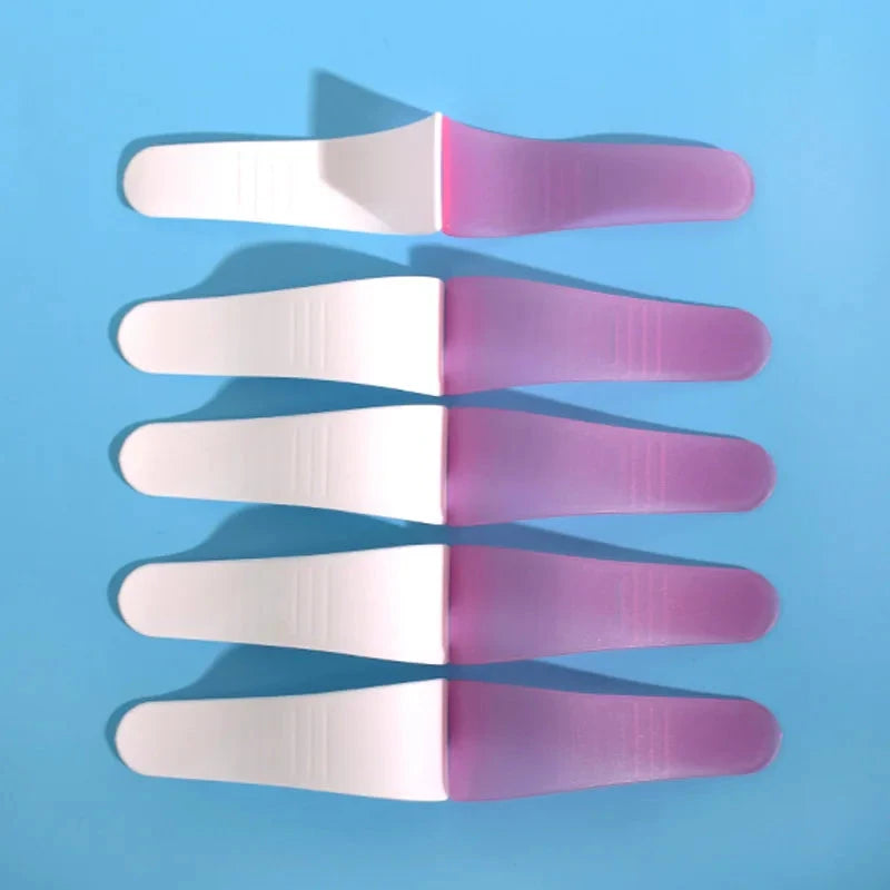 10Pcs Hair Removal Cream Scraper S-shaped Curved Portable GlowCart