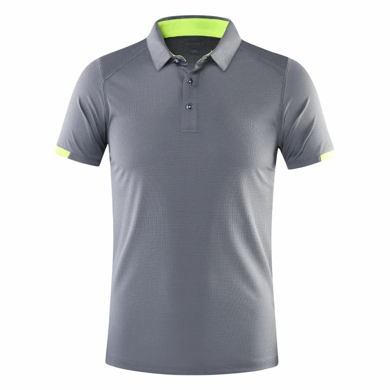 Casual Sports Quick-drying Lapel Short-sleeved POLO Shirt GlowCart