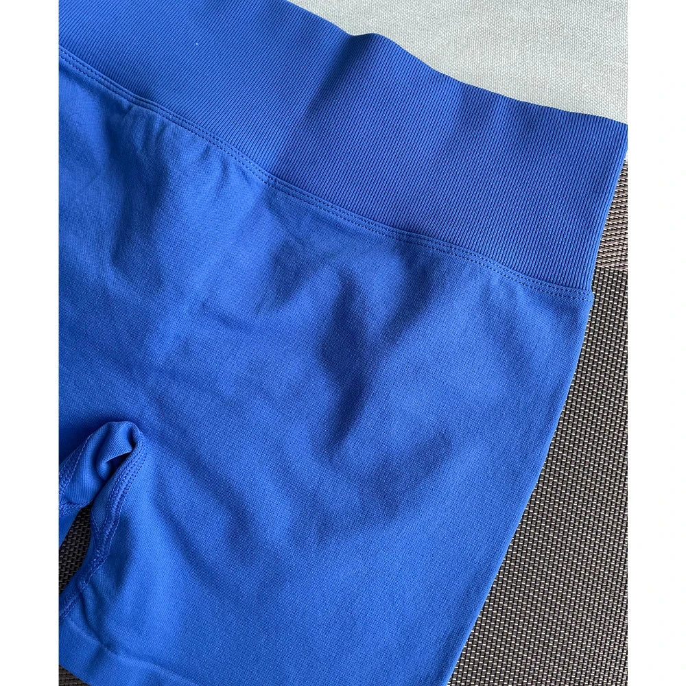 TKITK Shorts Pro Solid Seamless Half Pants Women Soft  Fitness Outfits Yoga Pants Gym Running Bike Wear GlowCart