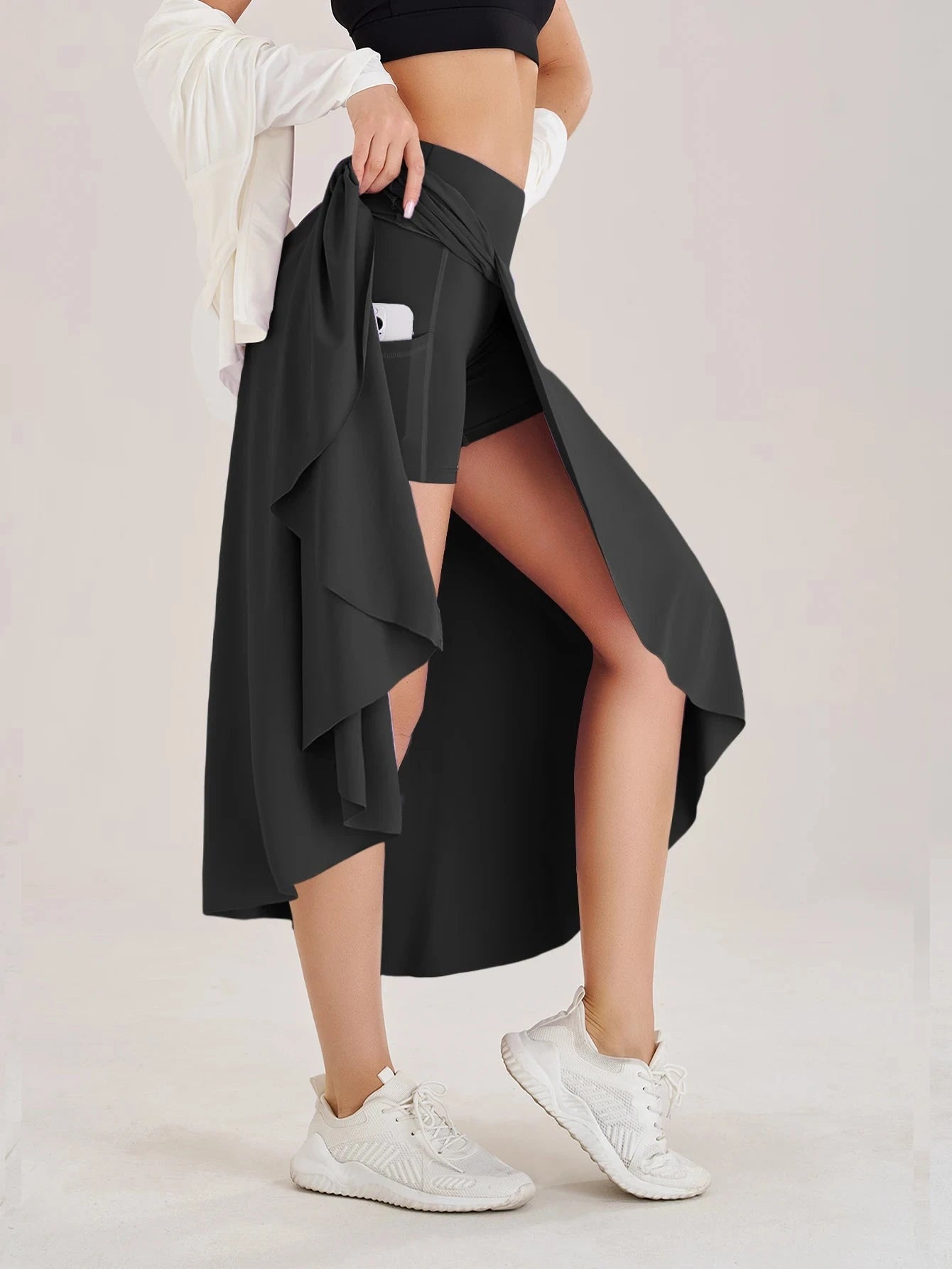 Summer Women Golf Tennis Dance Fitness Long Skirts Quick GlowCart