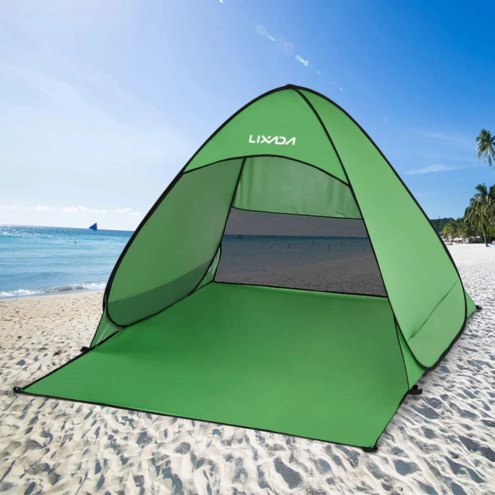 Lixada Automatic Instant Pop Up Beach Tent Lightweight GlowCart