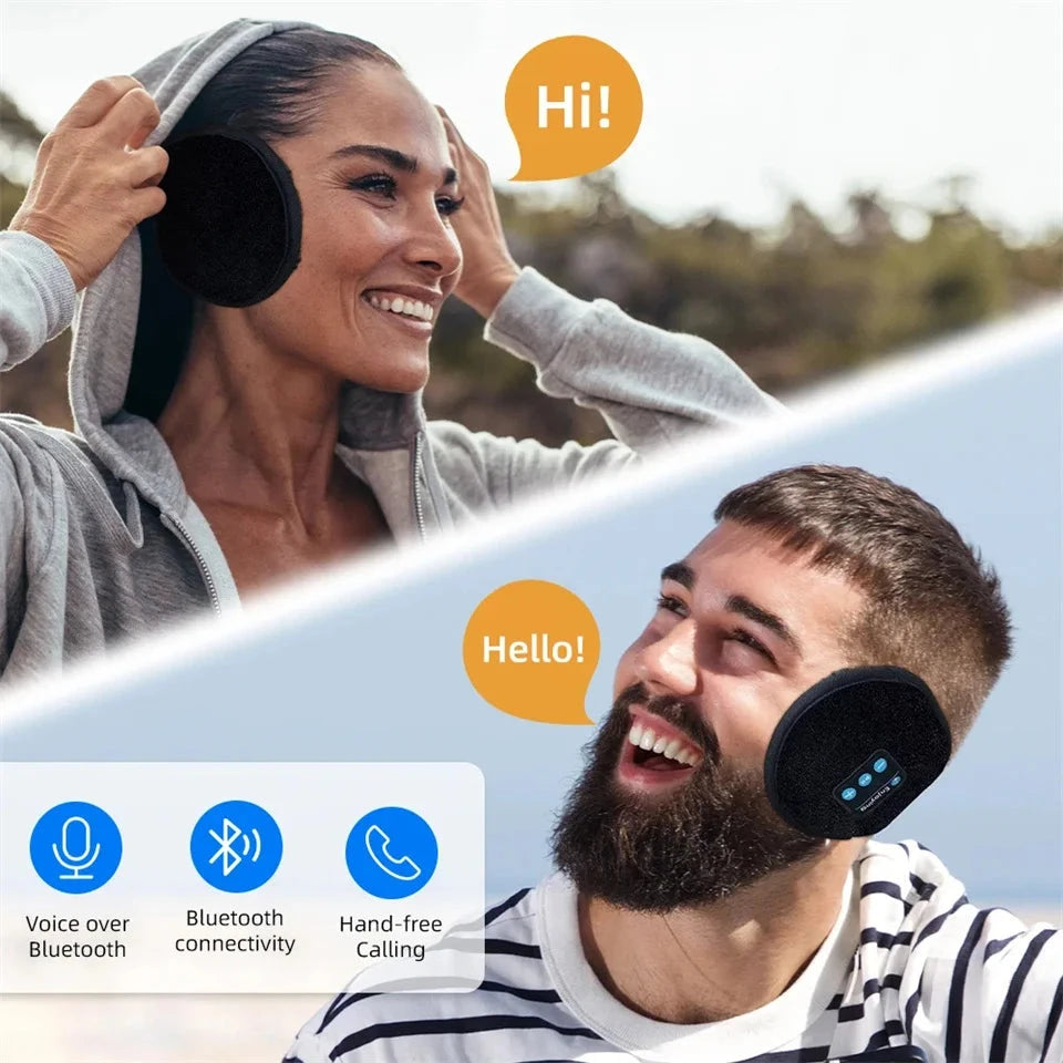 Wireless Ear muffs Bluetooth Headphones Earmuffs Winter GlowCart