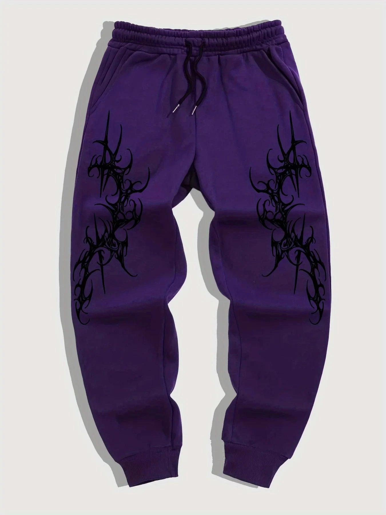 2025 Men's Gothic Print Casual Jogging Sport Pants GlowCart