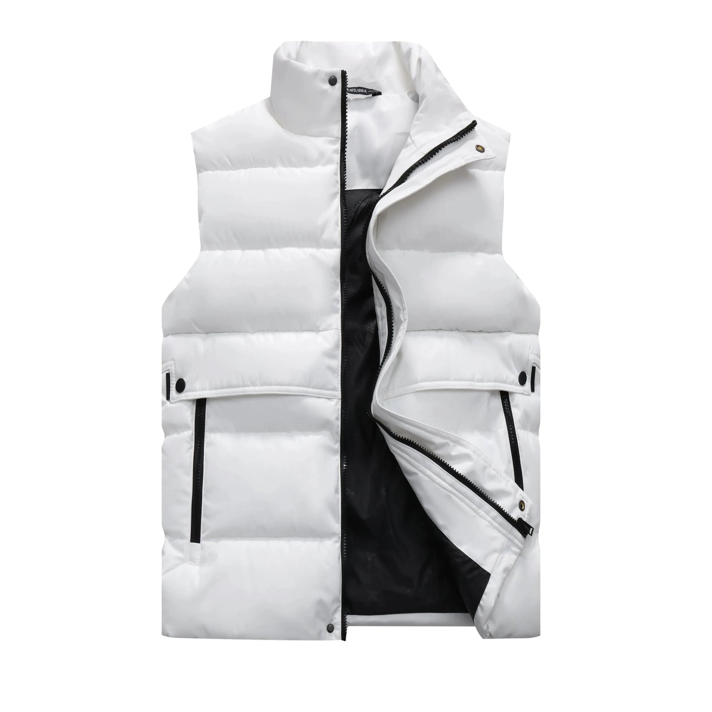 Men Women Down Vest Sleeveless Puffer Jacket Winter Trendy GlowCart