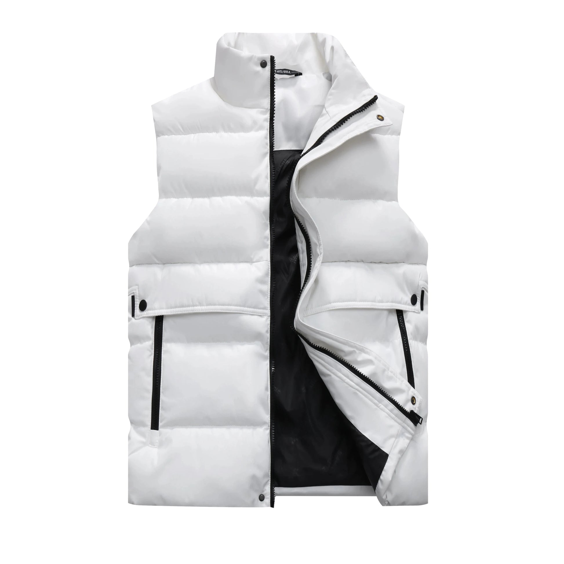 Men Women Down Vest Sleeveless Puffer Jacket Winter Trendy GlowCart