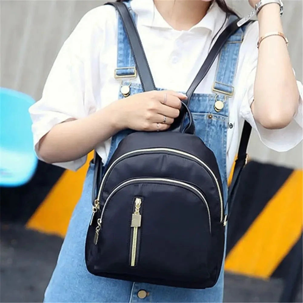 Women's Multi-Function Mini Backpack Fashion Girl Oxford GlowCart