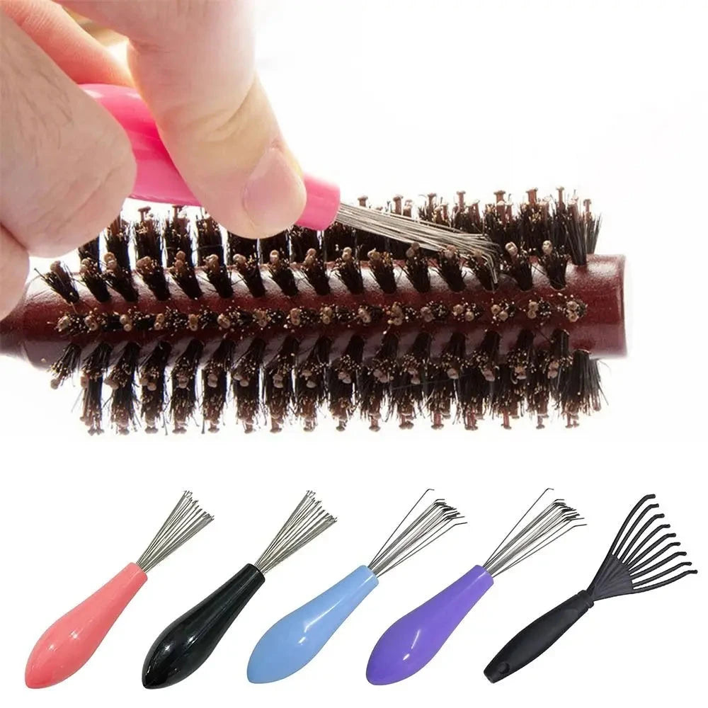 1PC Comb Hair Brush Cleaner Plastic Handle Cleaning Brush GlowCart