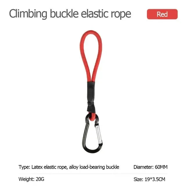 1 Piece Tent Elastic Rope Cord Hook Fixation Elastic Stretch GlowCart