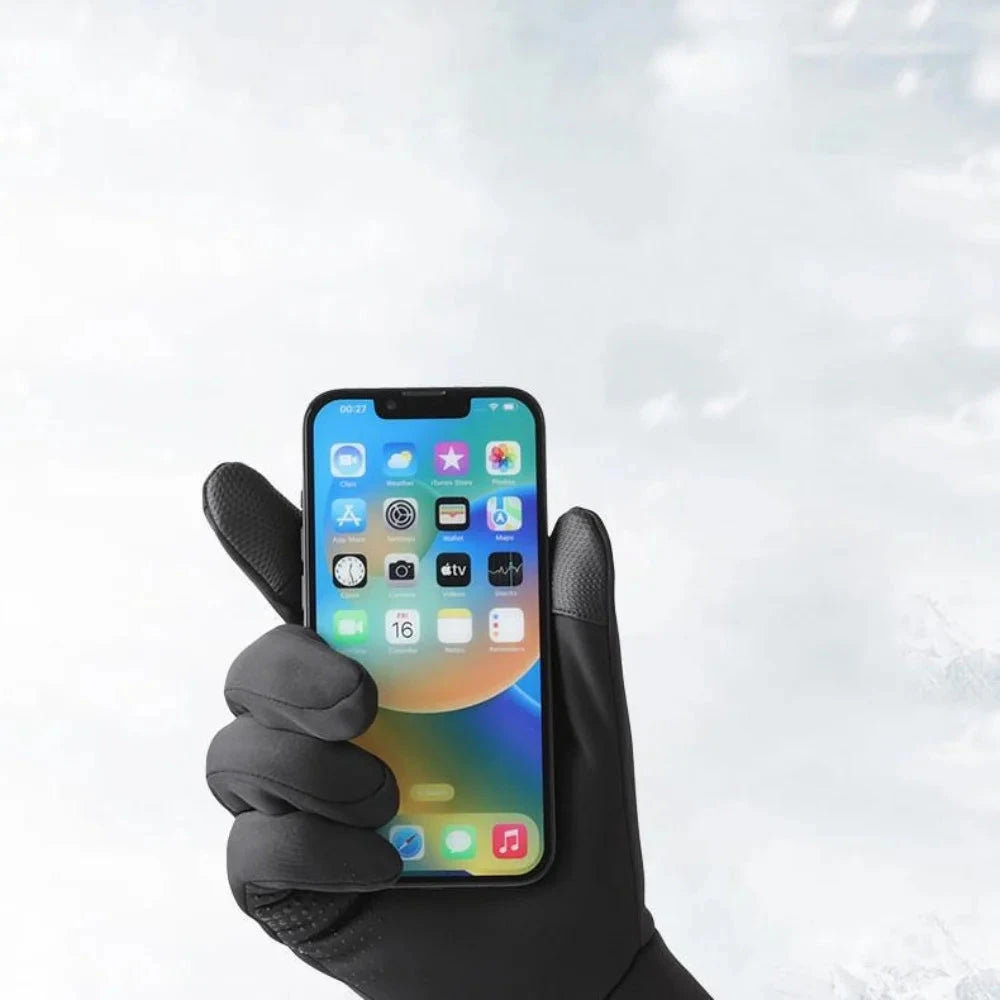 Winter Cycling Gloves Men And Women's Warm Mittens Full Finger Touchscreen Anti Slip Gloves Outdoor Cycling Riding Accessories GlowCart