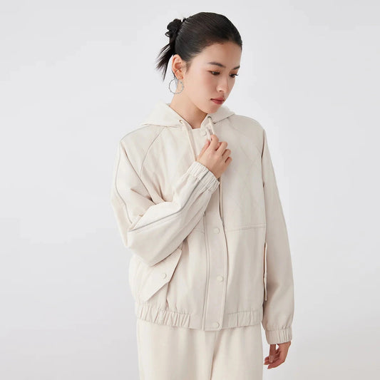 K2647L High quality luxury brand women's clothing hooded GlowCart